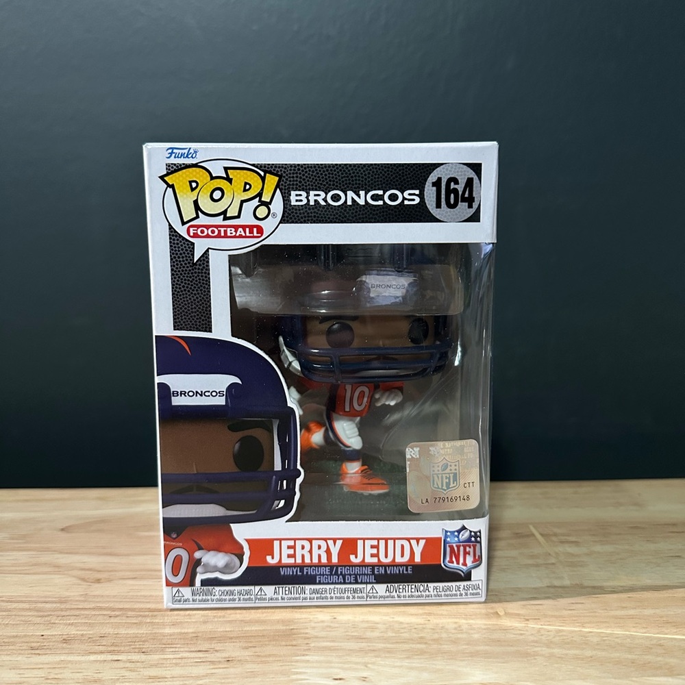 Funko pop NFL Denver Broncos Jerry Jeudy